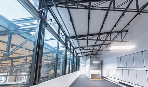 Atelier-/Loft-Büro mit ca. 115 m² in kreativer Bürogemeinschaft im östlichen Ringgebiet