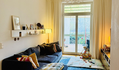 Kernsanierter Altbau  mit Garten und zwei Terrassen -  Maisonette nahe Aachener Südviertel