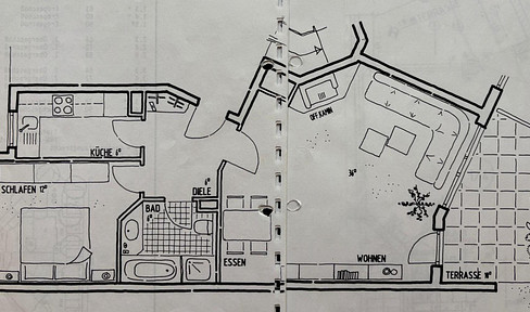Von Privat | 2-Zimmer EG Wohnung mit Terrasse & kleinem Garten im schönen Idstein / Taunus