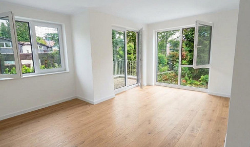 Erstbezug 2-Zimmerwohnung, ruhige zentrale Lage, Balkon, Energieeffizienz A+