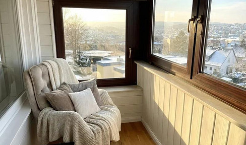 Panoramablick über Villingen * helle 1 Zi-Whg * modernisiertes Bad * inkl. TG * neue EBK * Balkon