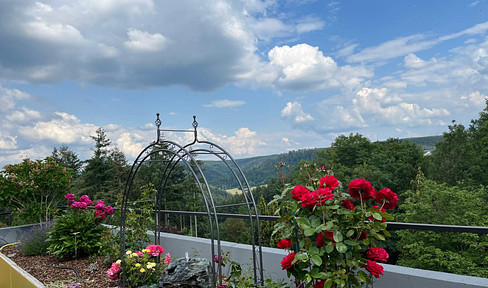 4-Zimmer-Terrassenwohnung mit riesiger 90 m² Terrasse & Reihenhaus-Charakter
