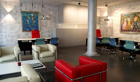 Maximilianstraße-Nähe Luxus-Büro – möbliert, 2025 modernisiert, sofort verfügbar