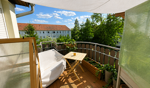Schöne Zweiraumwohnung mit Balkon