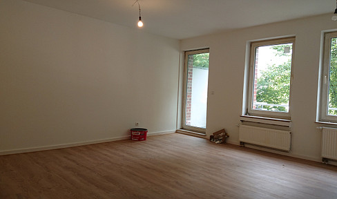 vermietete 1-Zimmer Wohnung, 2023 saniert, mit Balkon in Hamburg-Tonndorf
