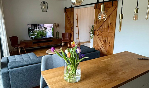 Neubau - Moderne vollmöblierte Maisonette Whg. inkl. Nebenkosten, Strom, Internet (Pauschalmiete)