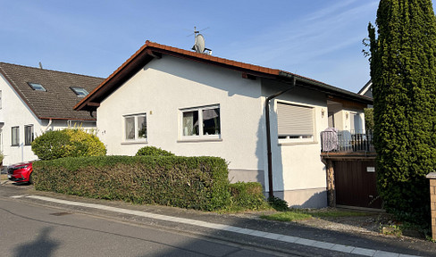 Detached house with a large plot of land.