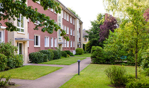 Well-rented 3-room apartment for investment purposes, located in the Alstertal district of Hamburg.