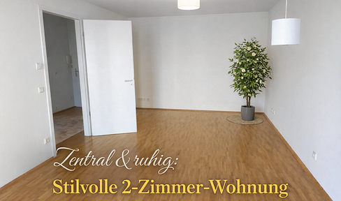 Centrally located and quiet: Stylish 2-room apartment near Hackerbrücke in Schwanthalerhöhe.