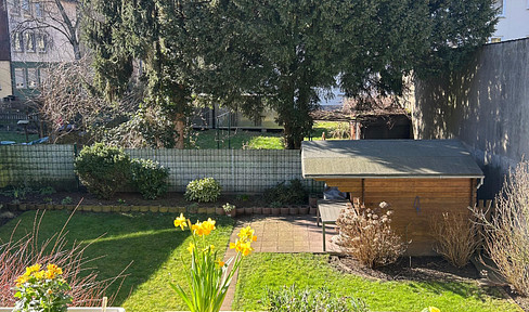 Spacious apartment comprising two units, located in a central area.