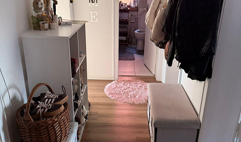 Bright 3-room apartment, ground floor, Hillerheide.