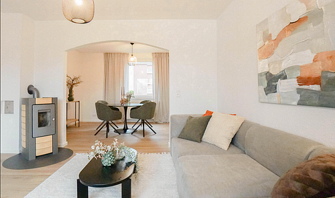 Your new comfortable home: A well-maintained terraced house in a quiet location – ready to move in and without any agency fees!