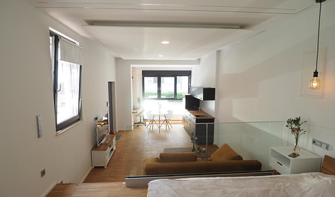 Fully furnished, premium 2-room serviced apartment in Heilbronn, centrally located!