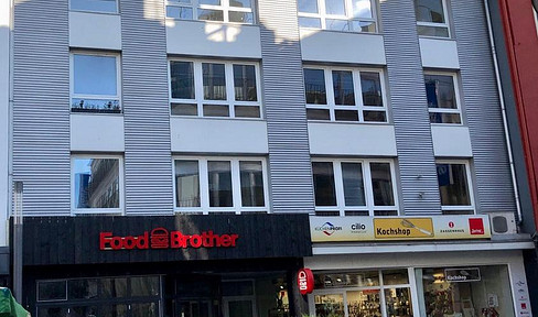 Small office space, pedestrian zone, Wuppertal Elberfeld.