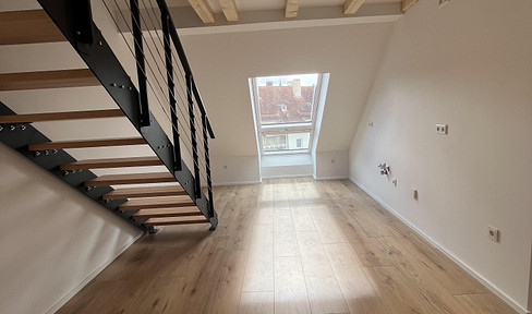 Erstbezug - 3-Zimmer-Maisonettewohnung mit Studio