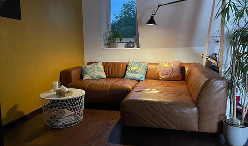 Apartment in a historic building with character.