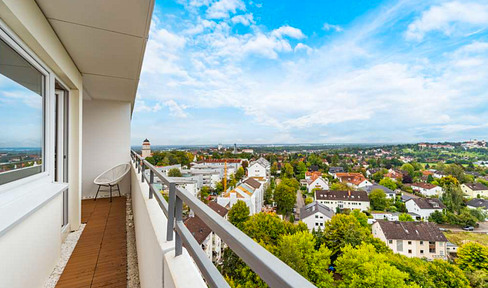 Penthouse 12. Stock · Panorama · Flughafen MUC