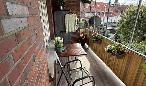 Dülmen: 3.5-room apartment with a balcony, located directly on the pedestrian zone – 64.08 m².