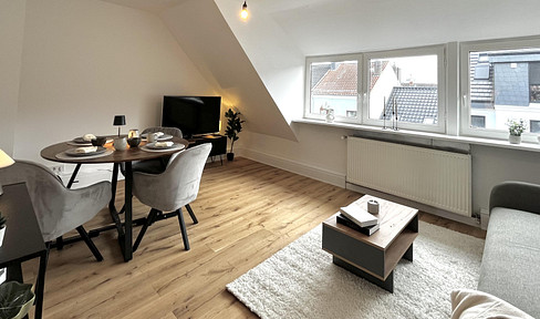 Beautifully renovated: 3-room apartment in a desirable residential area.