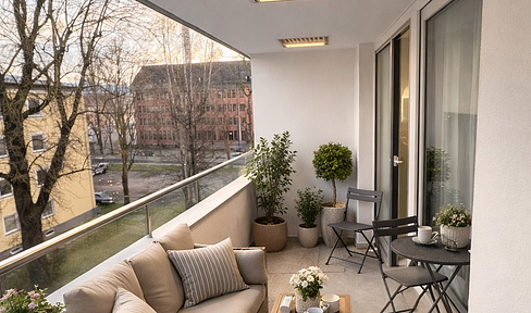 3 Zimmer 3 Min zum Bahnhof Alpenblick 3OG