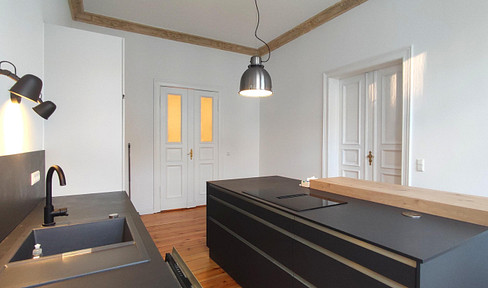 Renovated historic building: Westfälische Straße, near Kurfürstendamm.