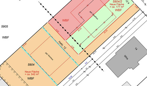 Plots of land for semi-detached houses (no commission).