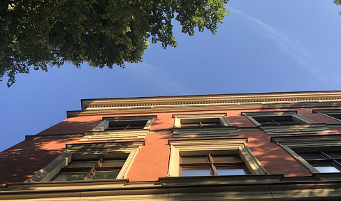 Furnished two-room apartment with balcony.