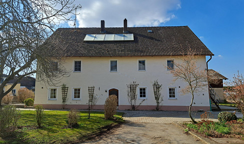 Spacious property with 6,246 square meters, suitable for horse keeping, featuring a barn and grazing land.