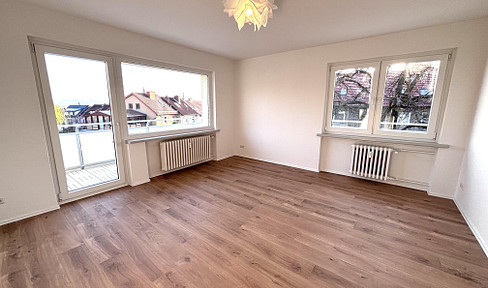 Frisch modernisierte 3-Zimmer-Wohnung mit Weitblick