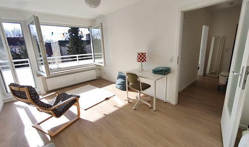 Bremen Walle: Frisch sanierte 2-Zi.-Wohnung mit großem Balkon & Top-Rendite (~5%)