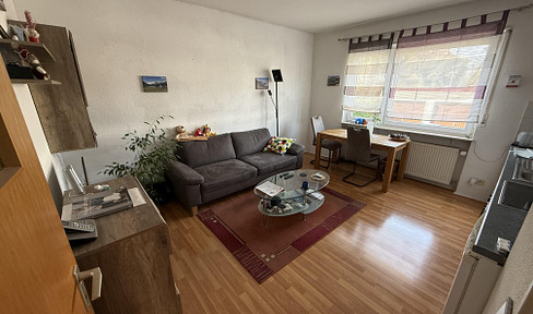 Bright and pleasant 1.5-room apartment in a quiet multi-family house, available without any furnishings.