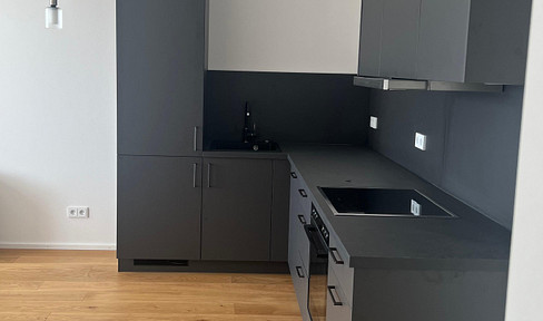 Neubau 2-Zimmer-Wohnung mit EBK im Penthouse-Stil München-Lochhausen