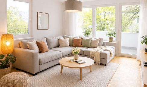 Alpenblick: 2-room apartment, recently renovated, 3 minutes from the train station.