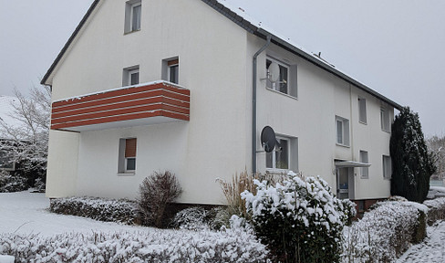 Bright 2-room apartment with balcony, pets allowed.