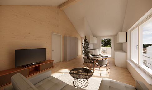 Tolle Dachgeschosswohnung mit Südterrasse