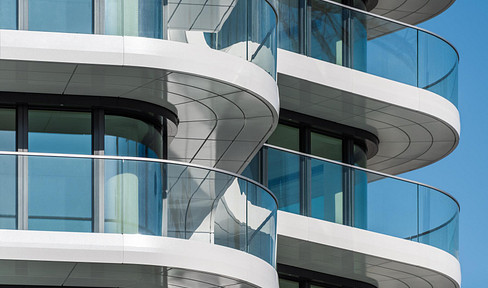 Grand Tower - Exklusive 2-Zimmer-Wohnung mit Skylineblick im 38. OG