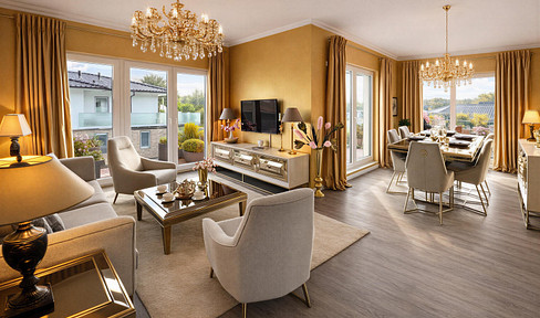 Luxury penthouse apartment with a rooftop terrace in Travemünde, on the Baltic Sea.