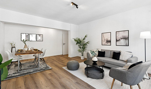 Move in immediately! This 3-room apartment with 2 balconies is available without any agency fees.