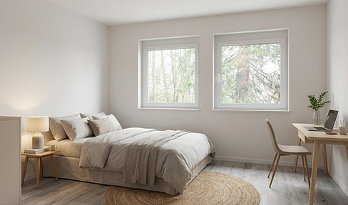 New student apartment building.