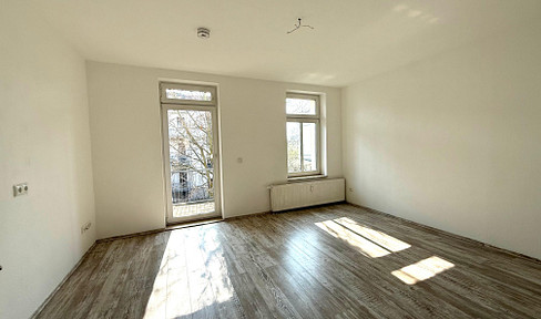 Available and commission-free: 2-room apartment with a south-facing balcony in a quiet location.