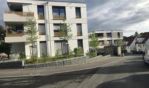 2,5 Zimmer-Gartenwohnung im EG, Neubau 2018, vermietet, 4,2% Rendite, provisionsfrei, TG-Stellplatz