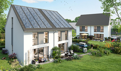 New construction in the prime Vogelsang location – modern and efficient, KfW 40 QNG standard, eligible for subsidies.