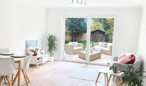 Energetisch saniertes Haus mit sonnigem Garten