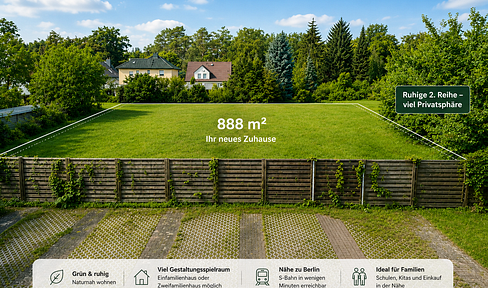 Seltene Gelegenheit in Strausberg – bauträgerfreies Grundstück in ruhiger 2. Reihe