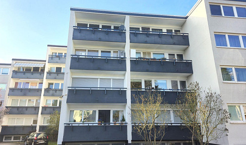 Citynahe Etagenwohnung mit Weitsicht