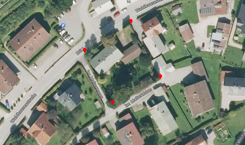 Commission-free: Attractive building plot in a quiet location with mountain views.