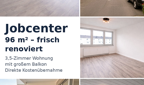 Jobcenter – جوب سنتر – Джобцентер – deine neue Wohnung ist fertig!