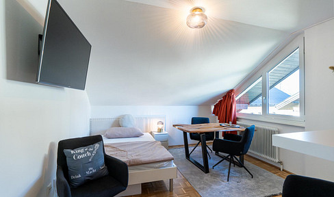 Short-term rental | May & June | Newly renovated studio apartment in Morzg.