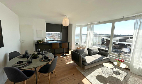 Penthouse mit großer Dachterrasse, Erstbezug nach Sanierung, inkl. TG-Stellplatz, ohne Courtage