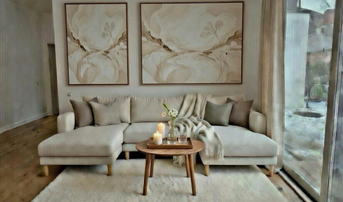 Modern garden apartment (built in 2015), 100 m², ground floor | recently renovated | quiet property in Hammer, close to the city center.